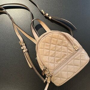 Michael Kors mini backpack purse
